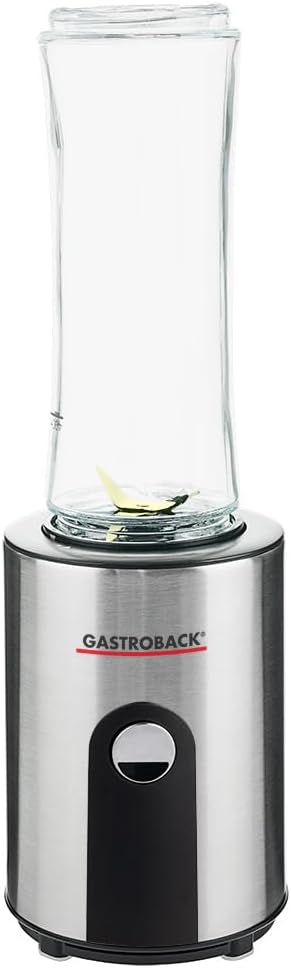 Gastroback 41033 Design Smoothie Maker Mix & Go - 0,6 Liter - 300 W - RVS