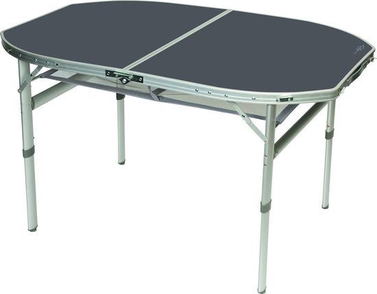 Bo-Camp - Tafel - Ovaal - Koffermodel - 120x80 cm