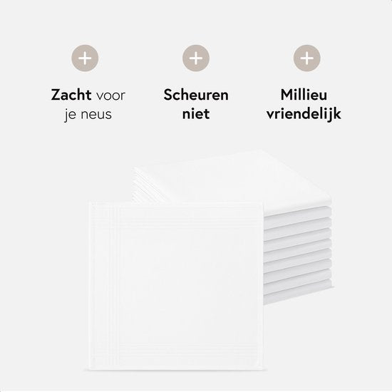 Luft Zakdoeken heren - 14 stuks - 40x40cm - Katoenen - Boeren zakdoek - Voor volwassenen