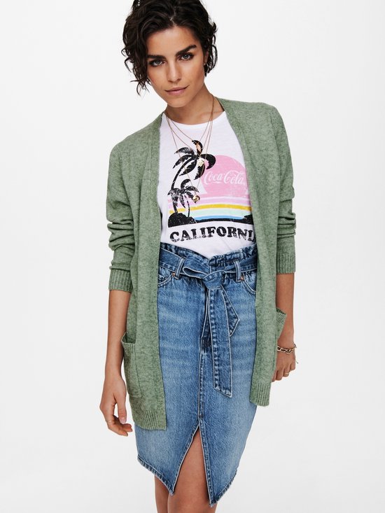 ONLY ONLLESLY LS OPEN CARDIGAN KNT NOOS Dames Trui - Maat s