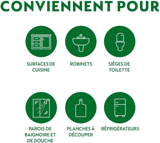 Dettol Tru Clean - Multi-reinigingsdoekjes - Eucalyptus & Limoen - Biologisch Afbreekbaar - 48 stuks per verpakking