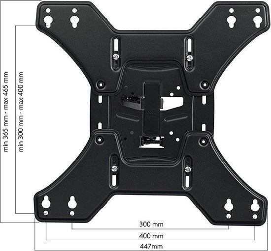 TV Beugel - 24/65 inch - Tot 50 kg - draai- en kantelbaar - WM4441