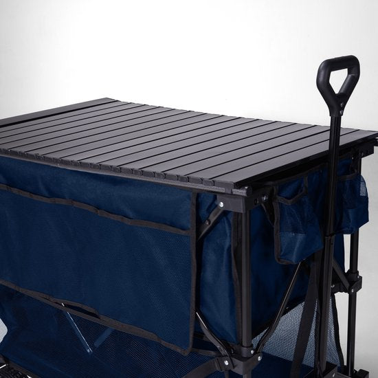 Mr Fold Bolderkar – XXL – Opvouwbaar – 400L – Blauw