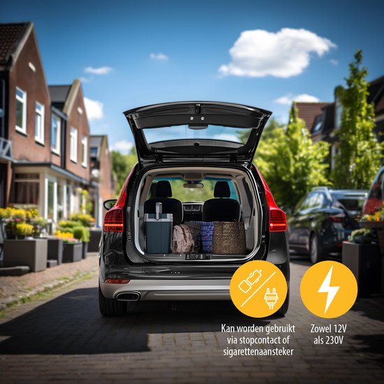 Tristar KB-7530 - Koelbox 30 Liter - Thermo-elektrisch - 12V Autolader 230V Stopcontact - Koelt en verwarmd