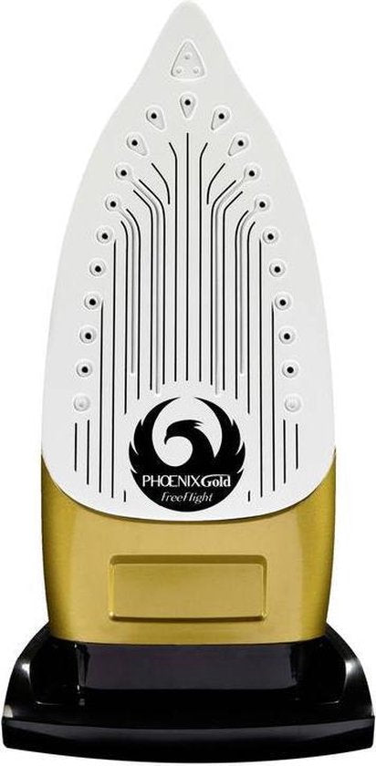 MediaShop Phoenix Gold® Free Flight Stoomstrijkijzer Goud, Zwart 2400 W