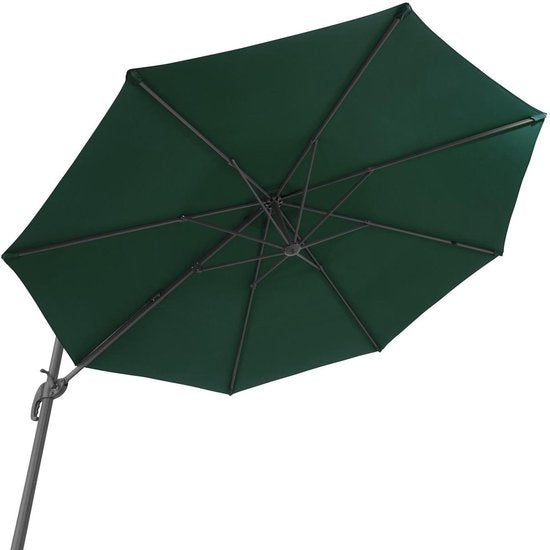 tectake- parasol Daria groen - 403134- met beschermhoes