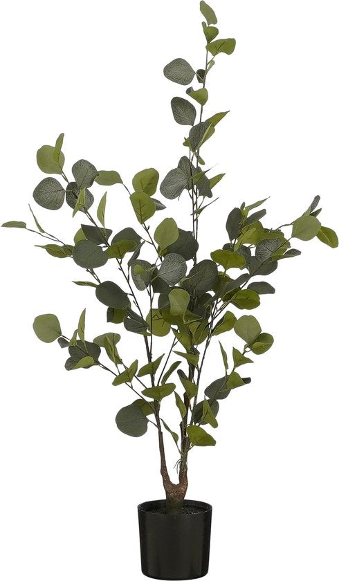 Mica Decorations Eucalyptus Kunstplant in Bloempot - H95 x Ø55 cm - Groen