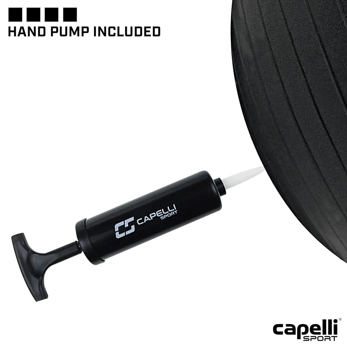 Capelli Sport Fitnessbal 75 cm – Anti-Burst & Antislip – Tot 150 kg – Voor Yoga & Core Training