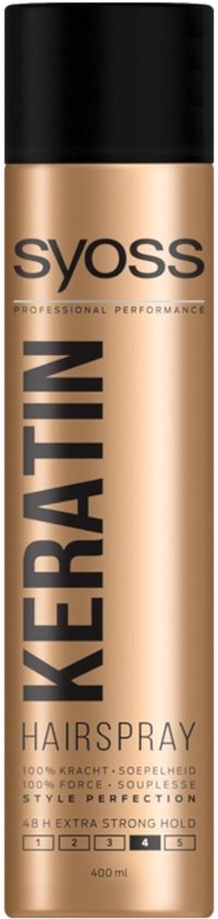 Syoss - Haarspray - Keratine - 4 - 400ml