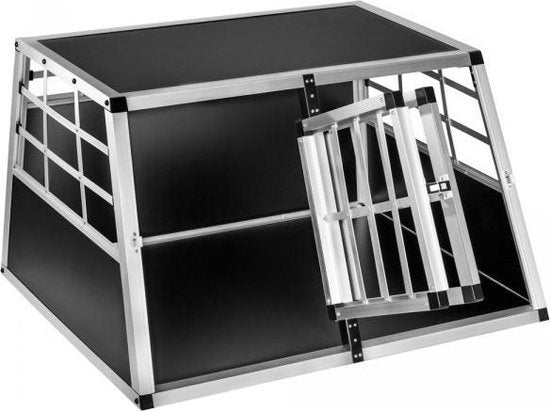 Tectake Autobench - Hondenbench - 89 x 69 x 50 cm