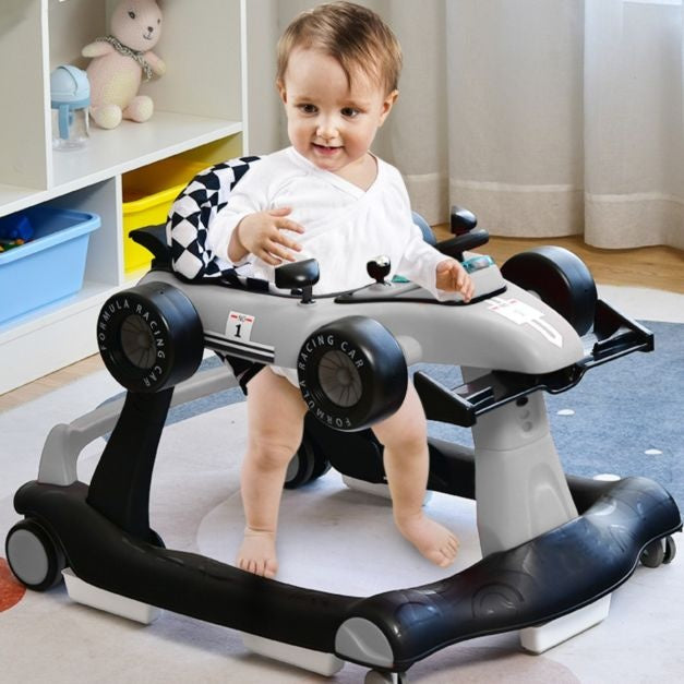 Coast Loopwagen - 4-in-1 - Max. 15 - Grijs / Zwart