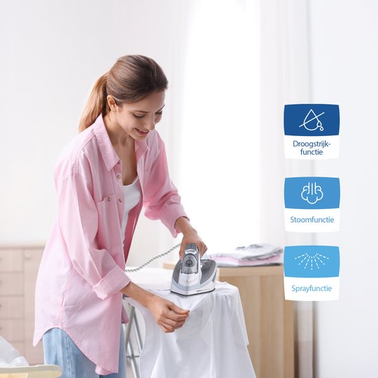 VAIVE SteamMaster 2600 Strijkijzer - Stoomstrijkijzer - Iron - stoomstrijkijzers - 2600W - 350 ML - Spray- en Stoomstootfunctie