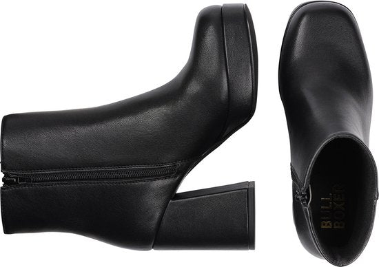 Bullboxer - Enkellaars/Bootie - Vrouw - Zwart - 36 - Laarzen