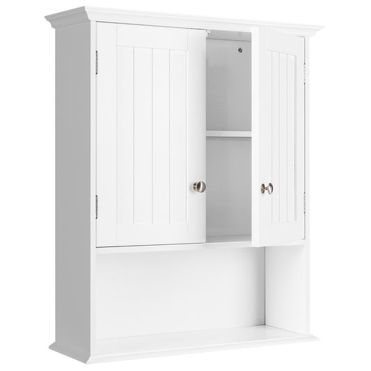 Coast - Badkamerkast - Hout - Wit - 60 x 20 x 70,5 cm