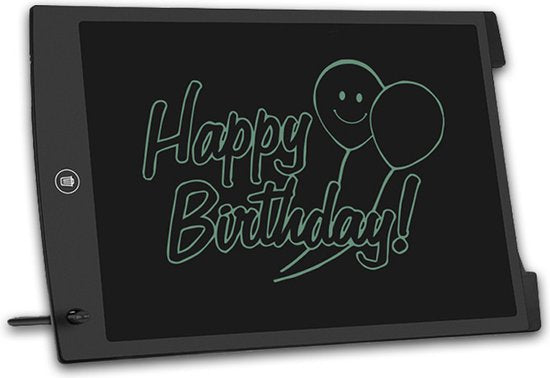 Digitale tekentablet - grafische tablet - schrijfbord met LCD scherm- memotablet - schrijfpil - 12 inch - zwart