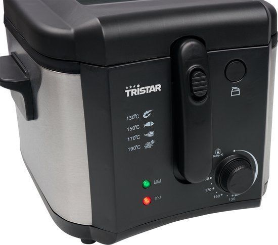 Tristar Frituurpan 2.5 liter - FR-6878 - Friteuse 1600W - Inklapbaar handvat - Zwart