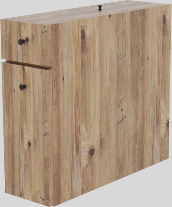 Asir Badkamerkast - Eik - 20 x 55 x 60 cm