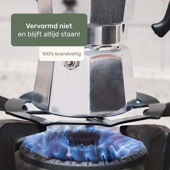 Luft Gaspitverkleiner - 2 pack - 13CM - Vlamverdeler - Fornuis - Perfect voor percolator