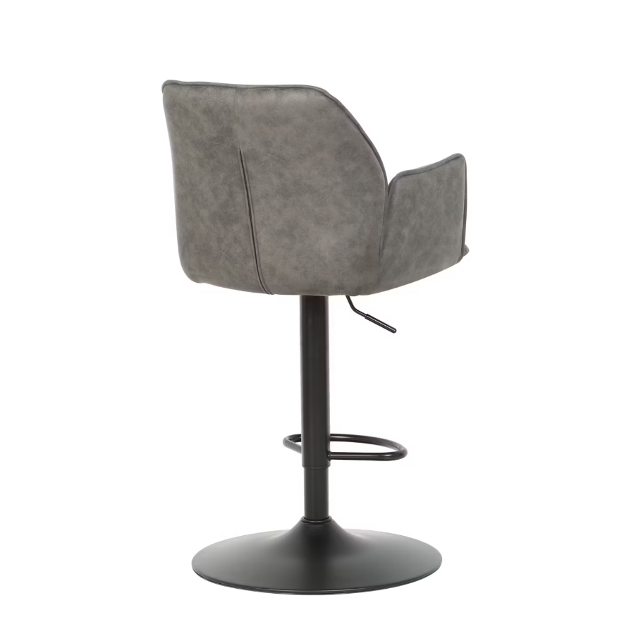 Duopack Jill Barkruk - 2x Jill Barkruk - 51 x 53 x 96-116 cm - Microfiber Antraciet