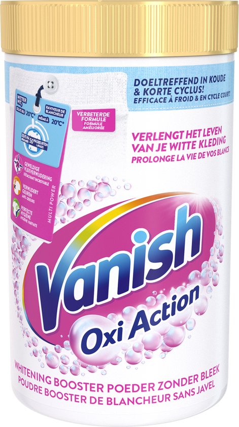 Vanish Oxi Action Waspoeder - Witte Was - 1.5 Kg