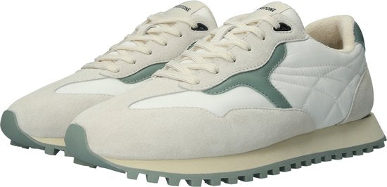 Blackstone Sneakers - Scoria Legend DG532 - Runner - Heren - 46 - Off White/Groen