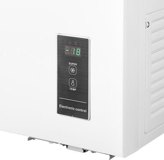 Tomado TCF0991W - Vrieskist - 99 liter - Supervriezen - Digitaal thermostaat - Low Frost - Energielabel E - Wit