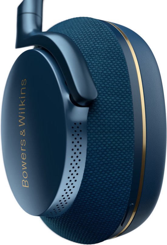 Bowers & Wilkins Px7 S2 Draadloze Over-Ear Noise Cancelling Koptelefoon, Bluetooth 5.0, 30u Afspeeltijd, Snelladen, Kristalhelder Geluid - Blauw