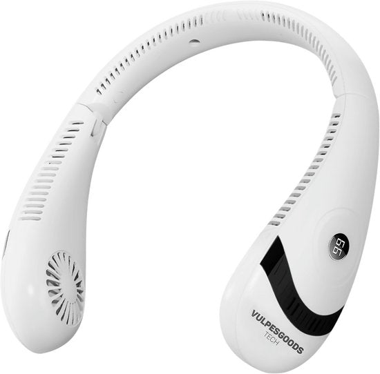 Vulpes Goods® Tech - Nek Ventilator - Draagbare Gezichtsventilator - USB ventilator - Mini Ventilator - Oplaadbaar - 3 standen - PRO Versie