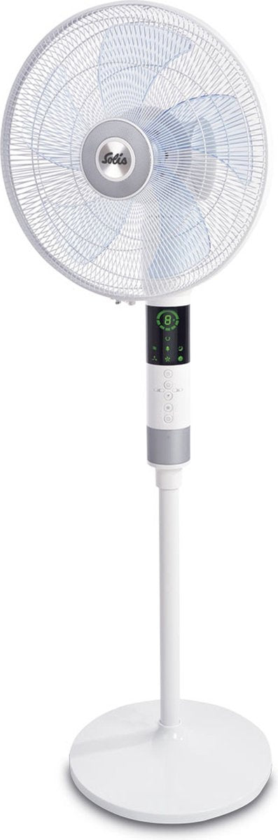 Solis Breeze 360 Statiefventilator - Oscillerend - Afstandsbediening - Timer - 46x40x140cm - Wit