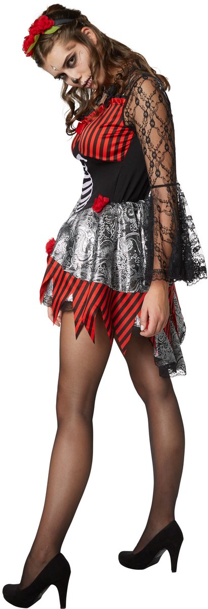 Dressforfun - Griezelige Danseres - Sexy Halloween & Carnaval verkleedkostuum voor Dames - Maat XXL