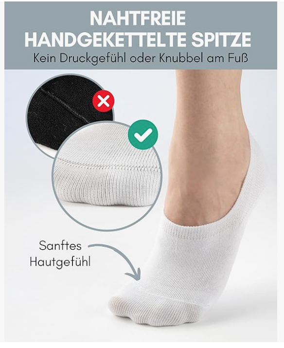 HELDENWERK - Enkelsokken & Sneakersokken - 10 Paar - Wit Katoen - Ademend & Naadloos - Maat 47-50 - Anti-Slip & Extra Comfort - Unisex