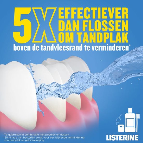 Listerine Total Care Bescherming Tegen Tandsteen 500 ml