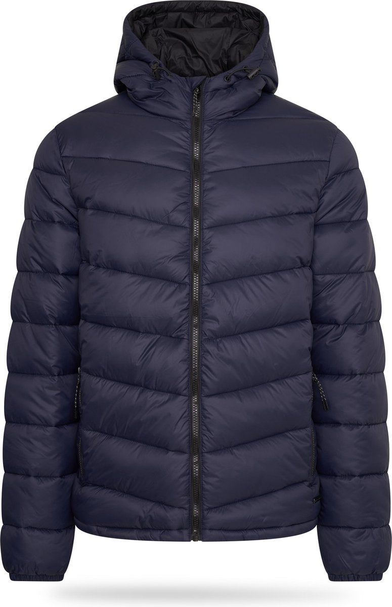 Pierre Cardin Heren Winterjas Blauw – Padded Jacket – Maat L