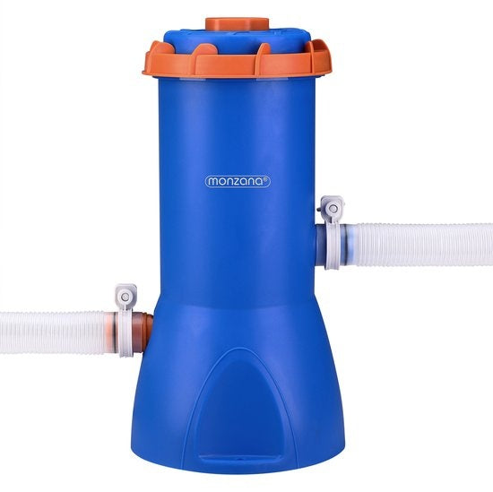 Monzana Zwembad Filterpomp MZP90 - 3800 L/u 90W Incl. Patroon - Blauw