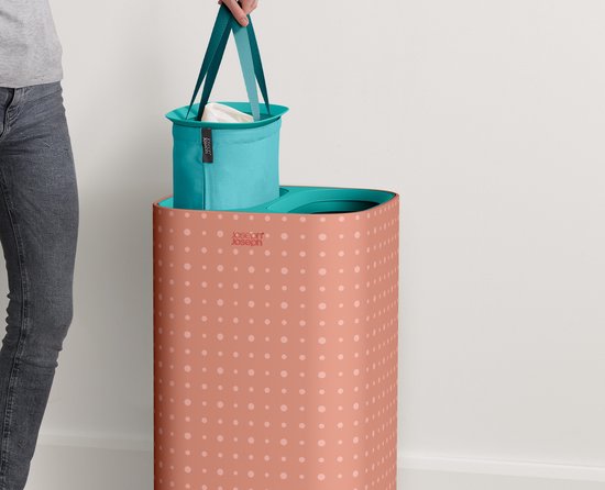 Joseph Joseph - Tota Pop Wasmand 2x30 Liter - Kunststof - Oranje