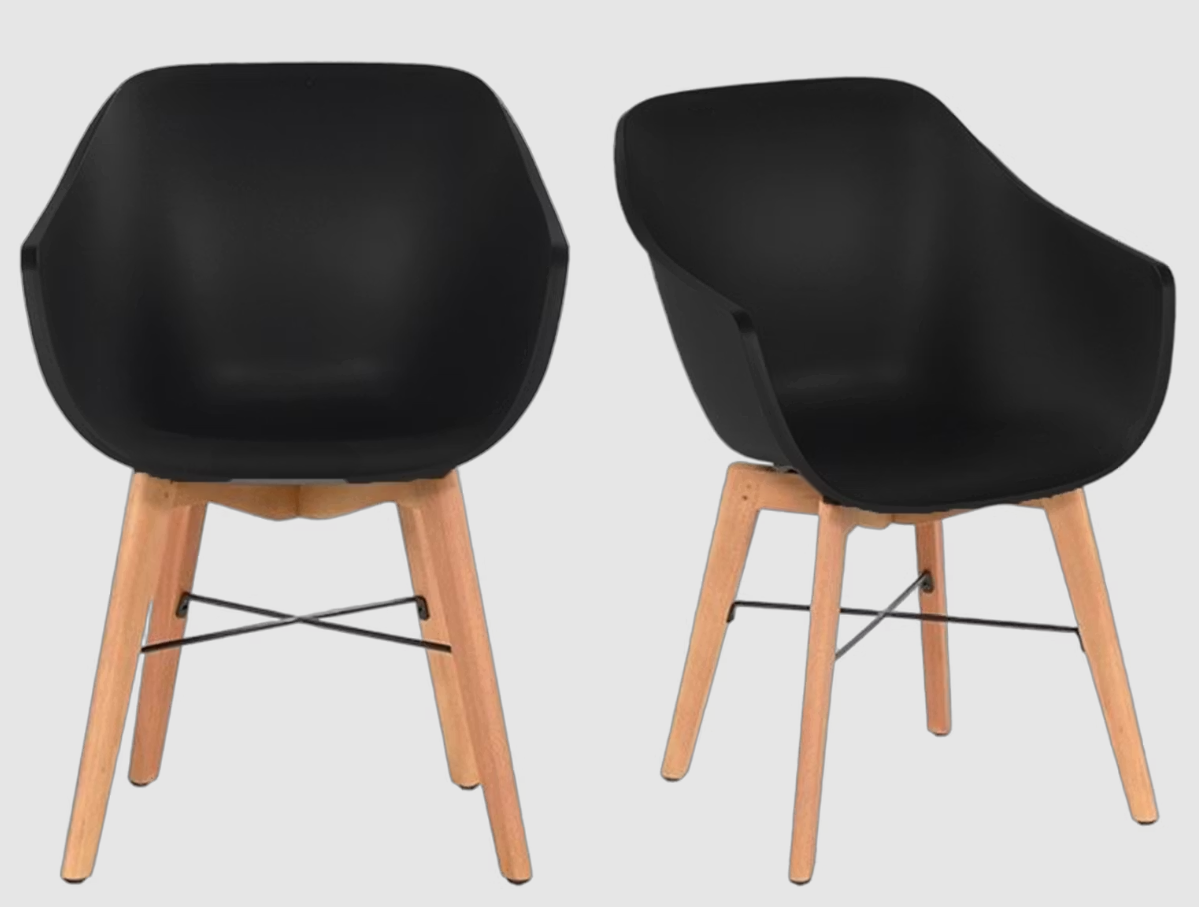 2x Hartman Iris Stoel | Black