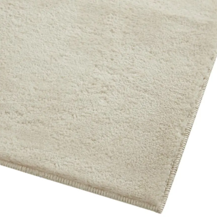 tectake Soft Zone Vloerkleed – Kortpolig – Extra Zacht – Beige – 200 × 290 cm