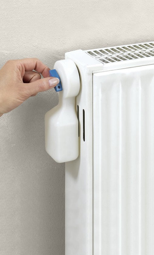 WENKO Radiator Ontluchter met opvangbakje - Universele radiatorontluchter - Handmatige ontluchter