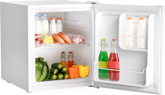 KitchenBrothers Mini Koelkast - 40L - Wit - kunststof - 57.10x47x44cm
