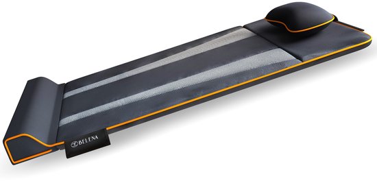 Belena Air Stretch - Lumbar & Yoga massagemat - full body massagemat met warmtefunctie - massage - rekken & strekken - 4 programma's - 3 intensiteitsniveaus - incl. afstandsbediening