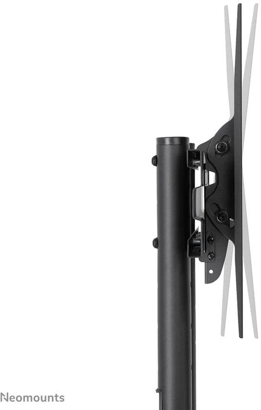Neomounts FL50-540BL1 verrijdbare TV vloerstandaard - 37-70" - hoogteverstelling 128,5-145 cm - zwart