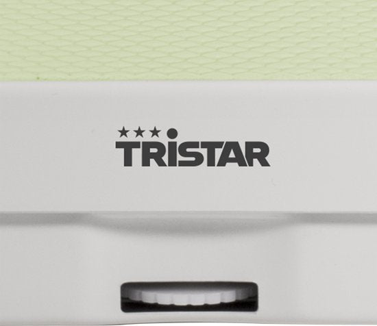 Tristar Weegschaal WG-2428 - Analoge Personenweegschaal - Tot 136 kg - Vintage design - Step-on-technologie - Anti-slip - Wit