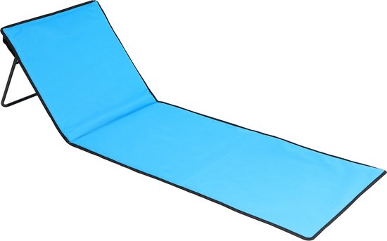 Feel Furniture - Hip strand ligbed met draagzak - Blauw