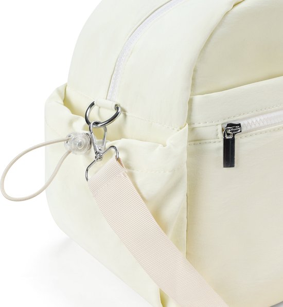SC Weekendtas - Persoonlijk Item - Handbagage voor Ryanair en Transavia - Waterdicht en Ruim - Slimme Compartimenten - Ideaal voor Reizen en Dagelijks Gebruik - Beige