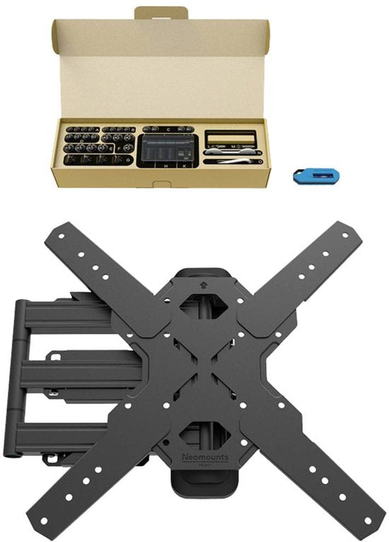 Neomounts WL40S-850BL14 TV muurbeugel - full motion - 32-65" - easy-install - zwart