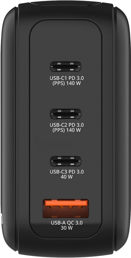 Verbatim Mini GaN Oplader 140W met display