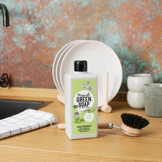Marcel Green Soap afwasmiddel Basilicum & Vetiver Gras
