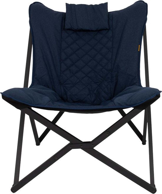 Bo-Camp - Industrial - Relaxstoel - Molfat - Cationic - Blauw