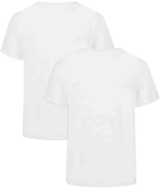 Under Armour Performance Cotton Crew Neck T-Shirt - 4-pack - maat XL - White