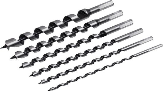 Meister Slangenboorset 6-Delig 6, 8, 10, 12, 16, 20 mm